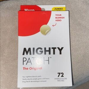 Mighty Patch The Original Hydrocolloid Patches 72 count new sealed